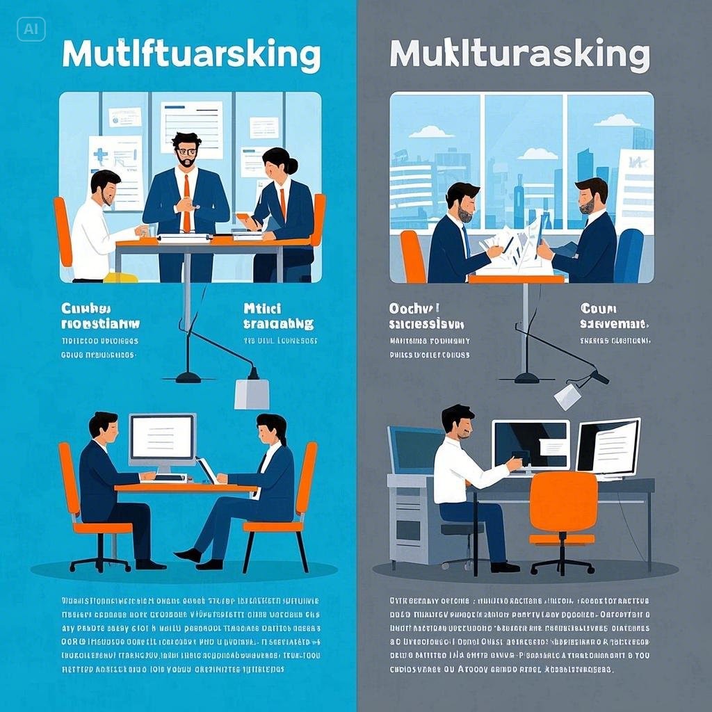 Multitasking di Dunia Kerja: Kelebihan dan Kekurangannya